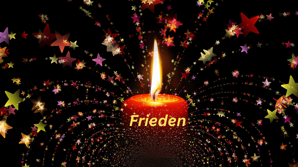 Zum 1. Advent – Die Kerze des Friedens 2 Advent