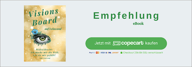 Die Kunst der Visualisierung: Alles über Visionsboards 3 Visionsboard auf Leinwand