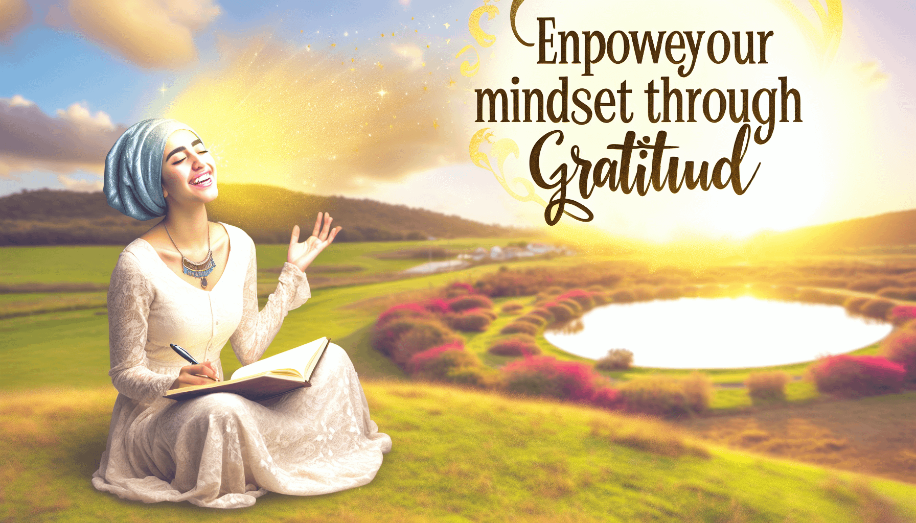 Dankbarkeit: Ein inspirierendes Bild, das zeigt, wie man seine Denkweise durch Dankbarkeit verbessern kann.